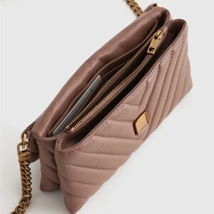 Quince Italian Leather Quilted Wallet Crossbody